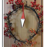 サンキライ,サンキライ,山帰来,クリスマス,リースの画像