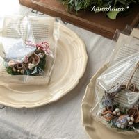 クリスマス,木の実,ハンドメイド,手作りリース,素敵な空間の画像