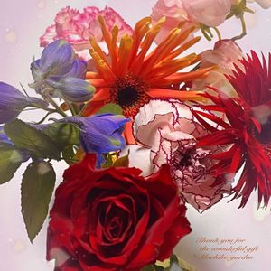 花束！,プレゼント花束,さくらちゃん,大人の着せ替え人形,ブーケの画像