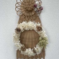 アナベル,ドライフラワー,リース,ドライフラワーアレンジ,元気もらえるの画像