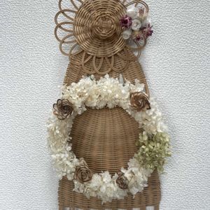 アナベル,ドライフラワー,リース,ドライフラワーアレンジ,元気もらえるの画像