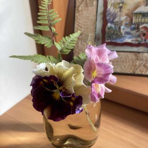 花のある暮らし,緑のある暮らし,ビオラ・パンジー,小さな幸せ♡,お花は癒しの画像