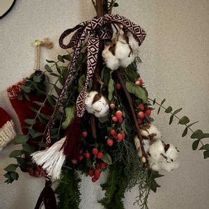 切り花,玄関アプローチの画像