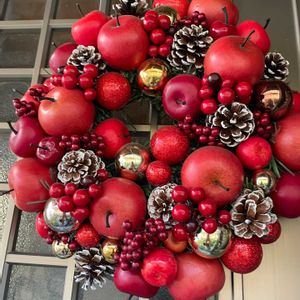  クリスマスリース,冬の花,クリスマスリース,クリスマスツリー,バックヤードで楽しもうの画像