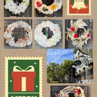 リース,❥植物❥空模様❥コラボ❥,クリスマス月間,白い水曜日♡,秘密の花園♡の画像