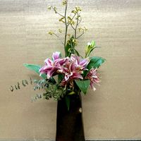 ユーカリ,カンガルーポー,八重咲き ユリ,いつもありがとう♡,GSのみなさんに感謝♡の画像