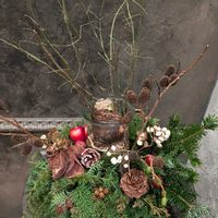 フラワーアレンジメント,ワクワク♪,頑張って咲いてね,リビング・ダイニングの画像