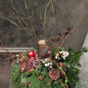 フラワーアレンジメント,ワクワク♪,頑張って咲いてね,リビング・ダイニングの画像