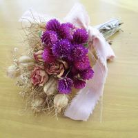 ドライフラワー,ハンドメイド,手作り,スワッグ,ブーケの画像