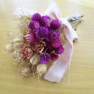 ドライフラワー,ハンドメイド,手作り,スワッグ,ブーケの画像