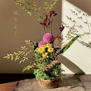 フラワーアレンジメント,生け花の画像