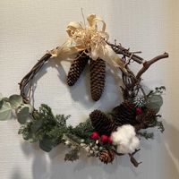 バラ,松ぼっくり,コットン,ユーカリ ポポラス,デンファレの画像