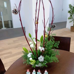 いけばな,生け花,職場に花を,職場のいけばなの画像