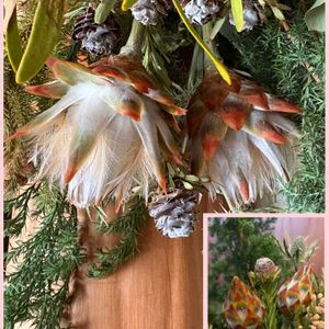 スワッグ,ネイティブフラワーの画像