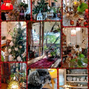 クリスマス,癒される,アンティーク雑貨,12月,虹の日の画像