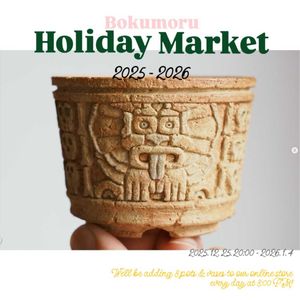 サボテン,ぼくモル鉢,ぼくモル ポタリー,多肉植物,ユーフォルビアの画像