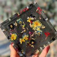 モッコウバラ,ビオラ,かすみ草,花かんざし,アクセサリーの画像