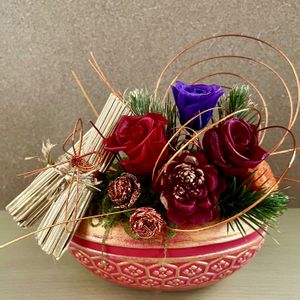 葉牡丹,花のある暮らし,緑のある暮らし,プリザーブドフラワーアレンジ,フラワアレンジメントの画像