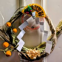 レモングラス,ハーブのある暮らし,お正月飾り,茨城県,平和を願うの画像