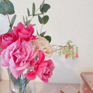 ユーカリ,花のある暮らし,お正月,多肉の花芽,和ばらの画像