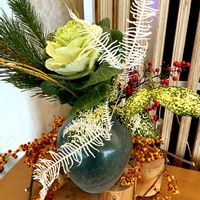 ツルウメモドキ,ツルウメモドキ,いけばな 生け花,花のある暮らし,雪模様の画像