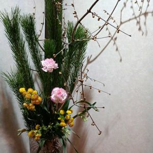 生け花,お正月,我が家のお花,花曜日,あっ火曜日の画像