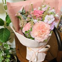 かわいい,花束,楽しみ〜,花のある暮らし,小さな幸せ♡の画像