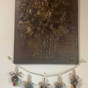 松ぼっくり,ドライフラワー,ハンドメイド,ガーランド,元気もらえるの画像