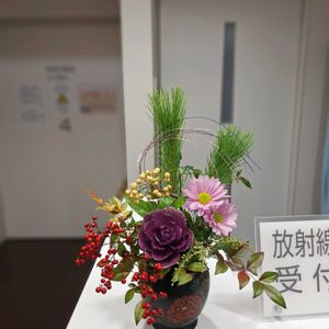 マンリョウ,山野草,生け花,季節の花,お正月アレンジの画像