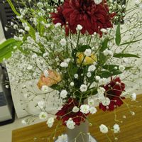 アスター,カーネーション,ガーベラ,かすみ草,ホープ札幌教会の画像