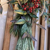 お正月のしめ飾り,手作り,お正月,しめ飾り,明けましておめでとうございますの画像