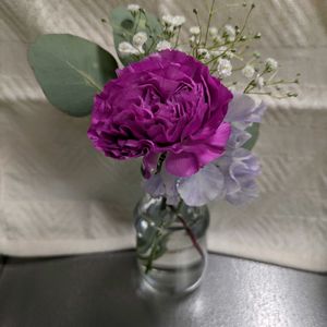 カーネーション,カスミソウ,スイトピー,キッチンの画像