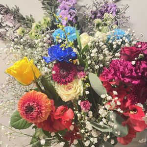 花束,記録用,ありがとう♡,3つの花束ひとまとめの画像