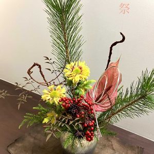 フラワーアレンジメント,生け花の画像