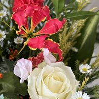 スイートピー,グロリオサ,今日の１枚,ばら バラ 薔薇,花のあるくらしの画像