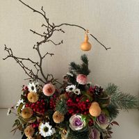 いつもありがとう♡, フラワーアレンジ,花日記,❄️冬にまけるな❄️,しあわせ運べるようにの画像