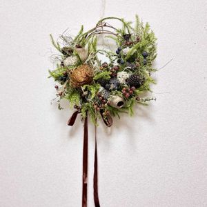 ドライフラワーリース,ドライフラワー アレンジ,ドライフラワー,リース,花のある暮らしの画像