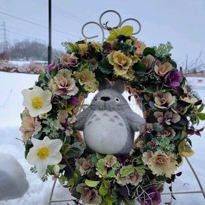 クリスマスローズ,葉牡丹,ギャザリング,冬を楽しむ,雪だるまの画像