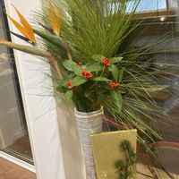 ストレリチア,センリョウ,マツ,大王松,花のある暮らしの画像