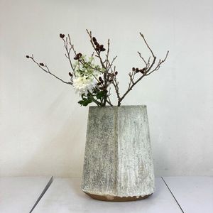 キク,レースフラワー,ハンノキ,いけばな,草月流の画像