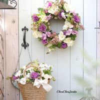 ハボタン,葉牡丹,寄せ植え,リース,ベランダガーデンの画像