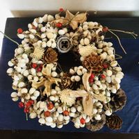 ナンキンハゼ,リース作り,おうち時間の画像