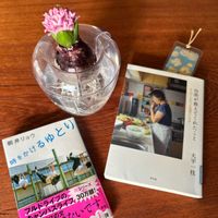 ヒヤシンス,アナベル,しおり,毎月23日は本と植物と。,次は風と共にゆとりぬの画像