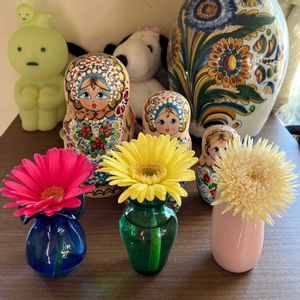 ガーベラ,一輪挿し,平和を願う☆,いつまでも友達でいよう♡の画像