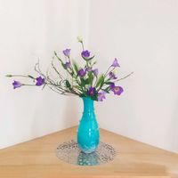 トルコキキョウ,トルコキキョウ,ユキヤナギ,ユキヤナギ,ムギの画像