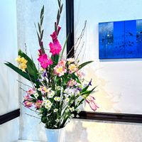 アルストロメリア,グラジオラス,スイートピー,スイートピー,チューリップの画像