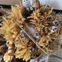 スターリンジャー,カラスウリの実✨,玄関ディスプレイ,꒰ღ˘◡˘ற꒱かわゅ~,ドライフラワー リースの画像