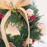 リース,エレガント,可愛らしい,花のある暮らし,きれいな色の画像