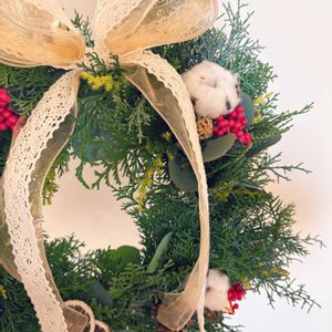 リース,エレガント,可愛らしい,花のある暮らし,きれいな色の画像