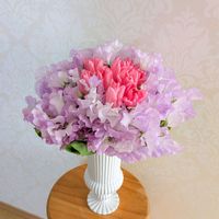 スイートピー,チューリップ,花のある暮らし,岩手県,季節を感じる暮らしの画像